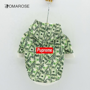เสื้อผ้าสัตว์เลี้ยงแบบมีฮู้ดเสื้อผ้าสำหรับสุนัขแบบยาวเครื่องแต่งกายสัตว์เลี้ยงสุดหรูสำหรับสุนัขดีไซน์เนอร์ - Product Image 1