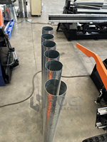 Machine de pliage de tôles métalliques à 4 rouleaux CNC de petit diamètre HOGI pour cylindre en acier, réservoir, conduit de ventilation