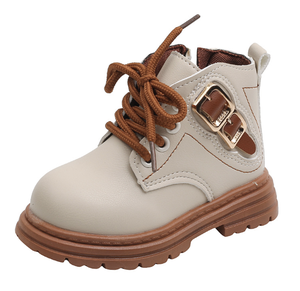 Botas de Nieve para Niñas, Zapatos de Nieve, Botas para Niños, Estilo Moderno, Color Personalizado, Invierno, Primavera, Cuero Genuino, Felpa para Niños, Piel Sintética, Unisex - Product Image 1
