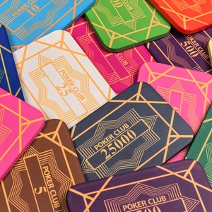 Plaques <span class=keywords><strong>de</strong></span> poker personnalisées professionnelles 80x50mm, épaisseur 3,5mm, 37g, jetons en céramique rectangulaires, votre valeur pour les tournois, salle <span class=keywords><strong>de</strong></span> poker - Product Image 3