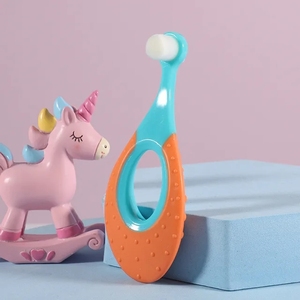 Cepillo <span class=keywords><strong>de</strong></span> Dientes para Bebés y Niños Pequeños <span class=keywords><strong>de</strong></span> 0 a 3 Años, Extra Suave con 10000 Cerdas <span class=keywords><strong>de</strong></span> Hilo Dental para las Encías del Bebé - Product Image 5