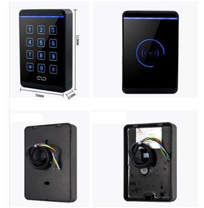 Lecteur RS485, lecteur de cartes RFID EM 125 kHz ou MF 3,56 MHz, sortie Wiegand en option pour les systèmes de contrôle d'accès commerciaux - Product Image 4