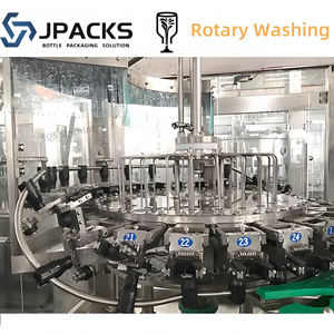 CGF14-12-5 2400BPH Machine d'unité trois-en-un pour le bouchon de remplissage de lavage de bouteille d'<span class=keywords><strong>eau</strong></span> gazeuse Machines de remplissage à haute efficacité - Product Image 3