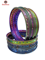 Rines de Acero Cromado para Motocicleta Tipo WM de 36 Orificios, 1.60x14, 16, 17, 18, 19, 21 Pulgadas, Coloridos, Directo de Fábrica, Alta Calidad