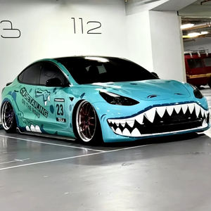 ฟิล์มหุ้มรถยนต์ NIKO ขนาด 1.52*20 เมตร แบบมีกาวในตัว PVC ลายการ์ตูน  สามารถเพ้นท์ได้ ป้องกันรอยขีดข่วน ป้องกันรังสียูวี - Product Image 1