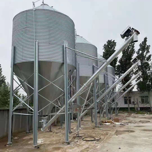 Silo per Mangime con Coclea <span class=keywords><strong>in</strong></span> Acciaio per Allevamenti <span class=keywords><strong>di</strong></span> Pollame e Polli <span class=keywords><strong>in</strong></span> Cina - Product Image 4