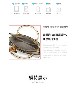 New Fashion Designer Crossbody Bags High Quality PU Leather <b>Shoulder</b> Messenger Bag Casual Totes Luxury Women Handbags and Purses - Product Image 3