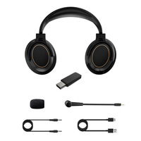 Sades — écouteurs sans fil pour PC/ordinateur portable/PS4, casque de jeu sans fil stéréo avec son entourer 7.1