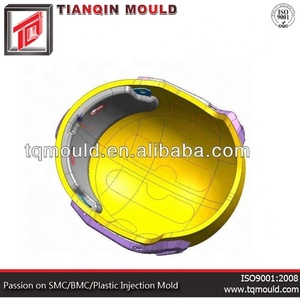 头盔工具定制摩托车头盔模具安全塑料头盔注塑模具 - Product Image 4