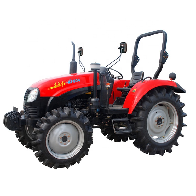 Новый YTO MF504 4x4 колесный Сельскохозяйственный фермерский трактор с ведром