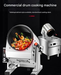 Robot de cuisson professionnel automatique pour cuisine industrielle, à gaz et électrique, pour wok, riz frit et sautés - Product Image 1