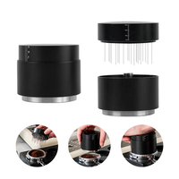 Distributeur de café en grains rotatif 3-en-1 de style aiguille à retour lent Boicafe Barista Metal Pro Tamper à expresso