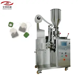 New generation 3 / 4 sides sealing sachet coffee filling machine tea bag packing machine with outer envelope