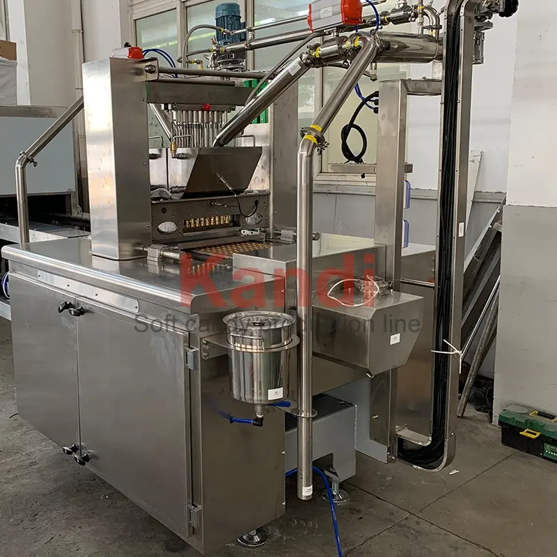 Automatic gelatin gummy production line gummies manufacturing machine