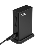 Chargeur de bureau USB C PD100W QC30W 520W 4A 4C, chargeur multiport 8 en 1 pour ordinateur portable, station de charge de type C, chargeur super rapide GaN 520W