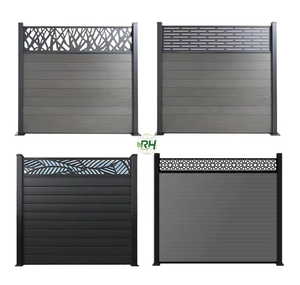 Recinzione da Giardino RUIHE Personalizzabile in WPC, Ecologica e Resistente, Resistente ai Raggi UV e all'Acqua, Altezza 2,1 m, per Privacy e Sicurezza - Product Image 6