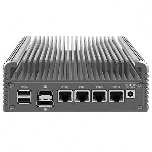Mini PC Industrial sin Ventilador de 12.ª Generación con Firewall, I3 N305, Router Suave N100, DDR5 4800MHz, 4xi226-V, LAN de 2.5G, Servidor Host Proxmox ESXi - Product Image 5