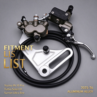 Support de montage d'étrier de frein à disque en aluminium pour moto électrique tout-terrain Ultra Bee Yozoma In10 Tuttio Solely 01 Fix Base