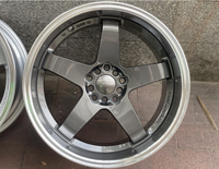 YL pelek mobil aluminium, roda kustom untuk mobil, roda logam campuran aluminium 5 Ruji 18 pelek otomatis 5X114.3 5X100 5X112 5x120