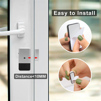 Sensor de Alarma de Seguridad Magnético para Puertas y Ventanas, Sensor de Alarma Antirrobo para el Hogar