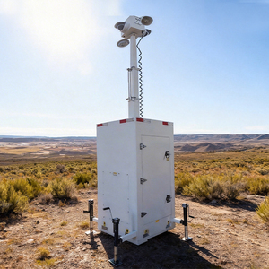 Tour de vidéosurveillance mobile avec caméra montée sur mât <span class=keywords><strong>télescopique</strong></span> de 6 m, stockage Cloud/NVR pour zones éloignées - Product Image 1