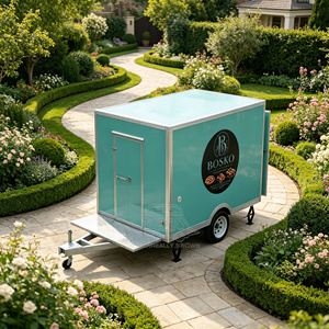 Professional Kebab Fully Equipped Coffee Food Truck VIN Concession Trailer - Product Image 4
