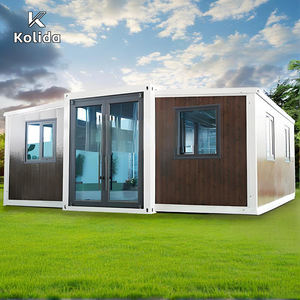 บ้านคอนเทนเนอร์แบบขยายได้สองปีก Kolida-Hot-selling สำหรับใช้งานกลางแจ้ง บ้านสำเร็จรูปเคลื่อนย้ายได้คุณภาพสูง - Product Image 1