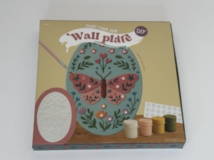 DIY White <strong>Plaster</strong> Figurines Painting Kit with Non-Toxic Paints &amp; Brushes, Arts and Crafts Gift Box <strong>Set</strong> for Kids and Adults - Product Image 1