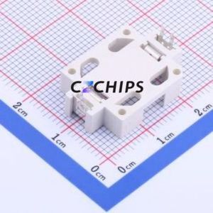 BS-16-A4AK006 Button & Strip Battery Connector Through hole Component (THT) Connector Battery Holder <b>CR1632</b> Phosphor Bronze Tin - Product Image 2
