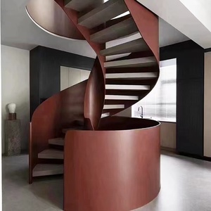 Escaliers <span class=keywords><strong>en</strong></span> <span class=keywords><strong>colimaçon</strong></span> <span class=keywords><strong>en</strong></span> acier galvanisé d'évacuation moderne <span class=keywords><strong>en</strong></span> fer Porte métallique extérieure fermée pour maison mobile Durable - Product Image 5