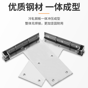 רב חובה ארון רחצה מושעה, מדף ספרים, אביזרי חומרה רכוב קיר, ארון מטבח, קוד פינה מושעה - Product Image 3