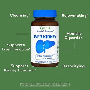 Fabricant d'aliments santé OEM/ODM, capsules détoxifiantes pour le foie et les reins, marque privée, favorisent une fonction saine du foie et des reins - Product Image 3