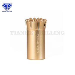 Brocas de roca de martillo superior R25 / R28 / R32/T38/T45/<span class=keywords><strong>T51</strong></span> Brocas de botón de rosca de carburo de tungsteno Brocas cónicas - Product Image 1