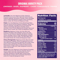 Poudres d'électrolytes et de vitamines en sachets OEM – Bâtonnets de poudre d'électrolytes – Supplément d'électrolytes pour une meilleure hydratation et des soins de santé
