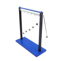 Démonstrateur de vibrations et de résonances forcées, style boule oscillante, équipement de laboratoire de physique pour lycée, pendule de Newton anti-gravité