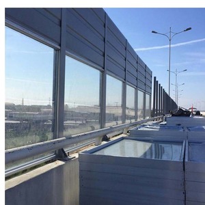 Construction d'autoroutes Réduction du bruit extérieur Barrière acoustique Clôture Mur insonorisé Feuille <span class=keywords><strong>de</strong></span> barrière acoustique en aluminium <span class=keywords><strong>de</strong></span> haute qualité - Product Image 6
