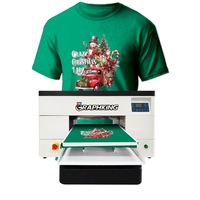 Graphking A3 Taille Direct aux vêtements Machine d'impression DTG T-shirt Imprimante pour vêtements