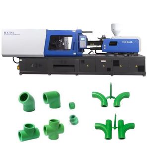 Haida HD260L Máquina de Moldeo por Inyección de Plástico Horizontal para PPR Bend Bridge Codo Tubería Fabricación de Procesos PET ABS PP PC - Product Image 1