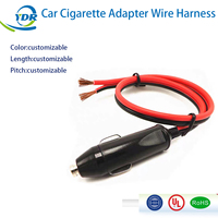 Adaptateur allume-cigare de voiture, câble d'extension de charge à prise mâle 5-30A, câble adaptateur allume-cigare, panneau solaire premium