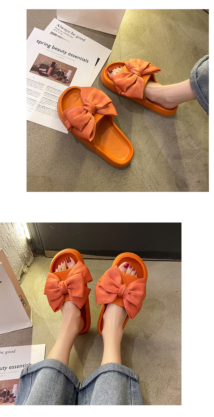 Oversized Butterfly Slippers Girls Slides Shoes Outdoor Beach Non-slip Woman Slippers