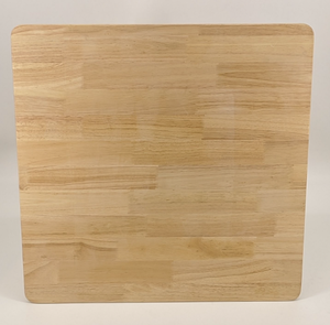ท็อปโต๊ะอาหารไม้ยางรูปทรงสี่เหลี่ยมผืนผ้า - Product Image 5