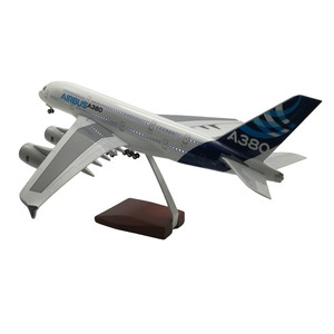 Artículos de Regalo Nuevos y Populares, Avión a Escala Grande con Luces LED Intermitentes de 47 cm, Modelo de Avión Airbus A220 A221 A320 <span class=keywords><strong>A330</strong></span> A350 A380 con Ruedas - Product Image 2