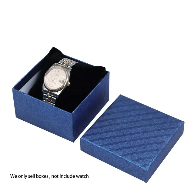 Low MOQ Wholesale Box for Watches Paper Watch Packaging Display Box