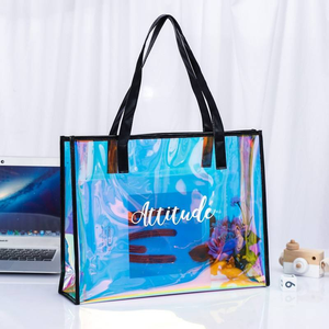 Sacs d'emballage pour farine en PVC imperméable et recyclable de haute qualité, avec poignée longue, prix de gros d'usine professionnel - Product Image 1