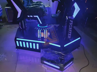 Simulateur VR à 3 écrans pour des courses automobiles palpitantes, machine de jeu vidéo d'arcade pour parc d'attractions, divertissement VR