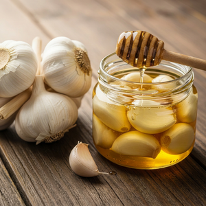 Ready-to-Eat Garlic Cloves in Glass <b>Jar</b> | Private Label Exporter preserved in Brine - Product Image 1