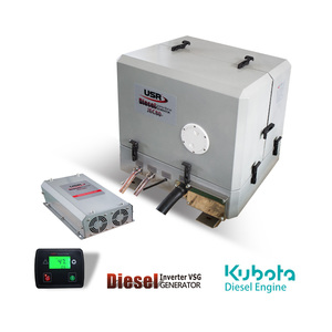 Kubota 8kW <span class=keywords><strong>Diesel</strong></span> Inverter Yacht <span class=keywords><strong>Generator</strong></span> Similar Onan <span class=keywords><strong>5kW</strong></span> 15kW Potencia nominal 220V 400V Voltaje nominal 60Hz Single Three ATS - Product Image 2