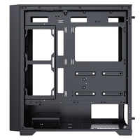 Gaming PC Case SPCC Steel ATX Computer Case Tower Mid Gaming PC Chassis with LCD Display
