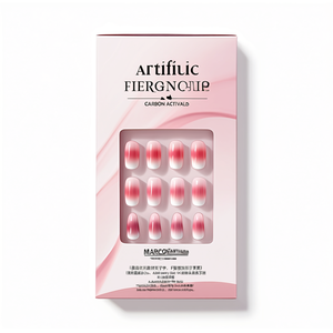 Ongles artificiels 16 pièces, pointes de dégradé pour soins quotidiens de la peau, tous types de peau - Product Image 2