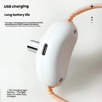 Collar Láser Inteligente para Mascotas, Juguete Interactivo Automático para Gatos, Luz Láser LED de Manos Libres para Perros y Gatos, Recargable por USB